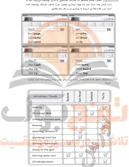 گام به گام کتاب کار زبان انگلیسی هشتم