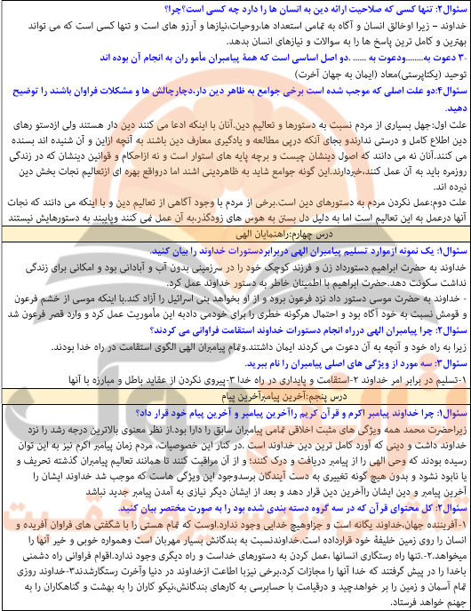 گام به گام پیام های آسمان نهم