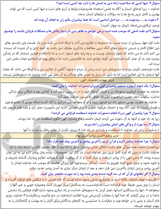 گام به گام پیام های آسمان نهم