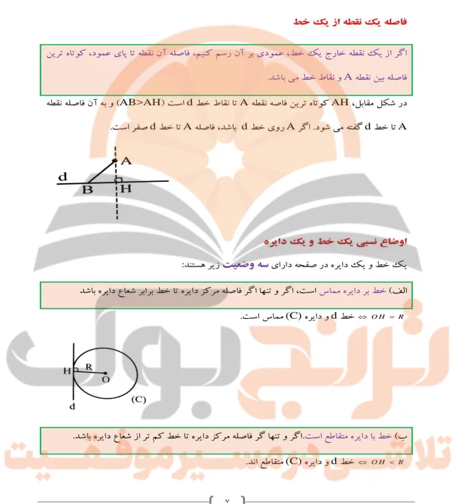 جزوه هندسه یازدهم ریاضی