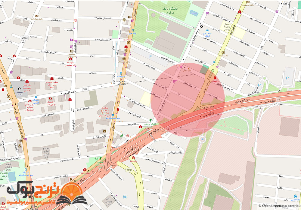 لوکیشن پانسیون مطالعاتی دخترانه پسرانه شرق تهران