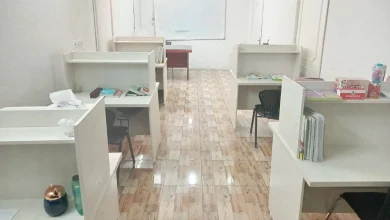 سالن مطالعه دخترانه خیابان پیروزی شرق تهران
