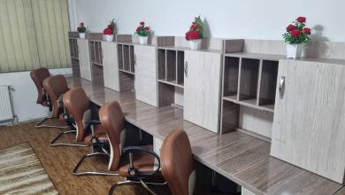 سالن مطالعه گیشا شمال غرب تهران