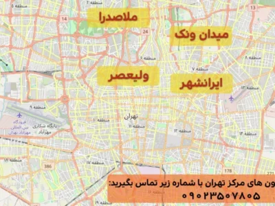 لیست بهترین پانسیون مطالعاتی در مرکز تهران